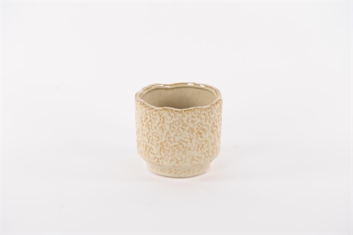 Blumentopf, Woestijnduin Ø11x H9.8cm, sand Blumentopf, Woestijnduin Ø11x H9.8cm, sand