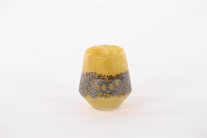 Glasvase, Excitement - Ø8x H8.6cm, curry Glasvase, Excitement - Ø8x H8.6cm, curry