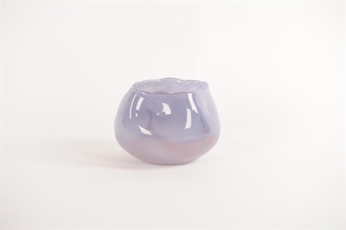 Glasvase, Dualis - Ø20.8x H14.50cm, lavendel/pink Glasvase, Dualis - Ø20.8x H14.50cm, lavendel/pink