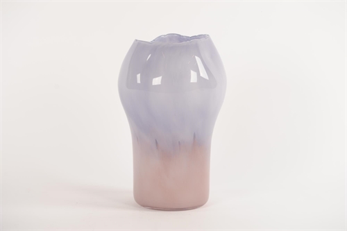 Glasvase, Dualis - Ø22.9x H36cm, lavendel/pink Glasvase, Dualis - Ø22.9x H36cm, lavendel/pink