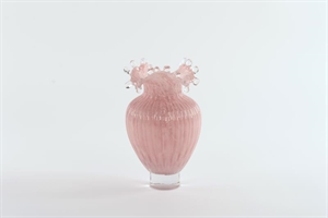Glasvase, Royalty Ø14x H24.5cm, blush* Glasvase, Royalty Ø14x H24.5cm, blush*