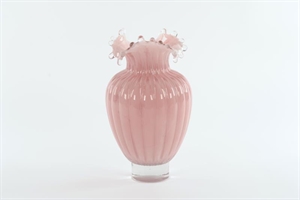 Glasvase, Royalty Ø18.5x H30.5cm, blush* Glasvase, Royalty Ø18.5x H30.5cm, blush*