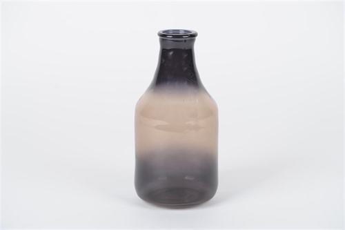 Glasvase, Smoky Ø13x H26cm, rauchig Glasvase, Smoky Ø13x H26cm, rauchig