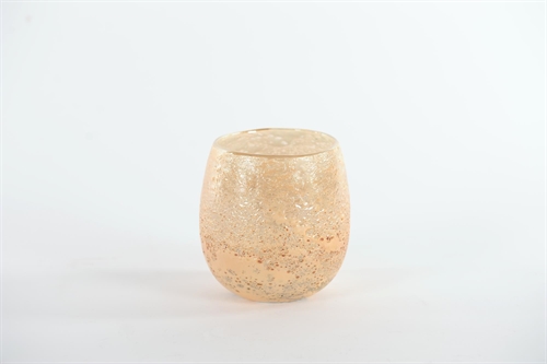 Glasvase, Schiuma di mare - Ø13x H13.5cm, gold Glasvase, Schiuma di mare - Ø13x H13.5cm, gold