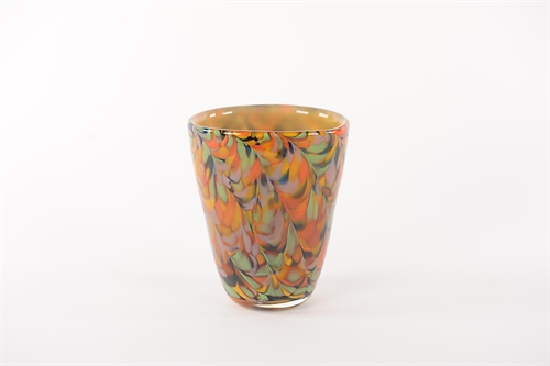 Glasvase, Funky Fleur L15x 12x H20cm, disco orange Glasvase, Funky Fleur L15x 12x H20cm, disco orange