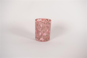 Windicht, Printemps - Ø10x H12.5cm, roses Windicht, Printemps - Ø10x H12.5cm, roses