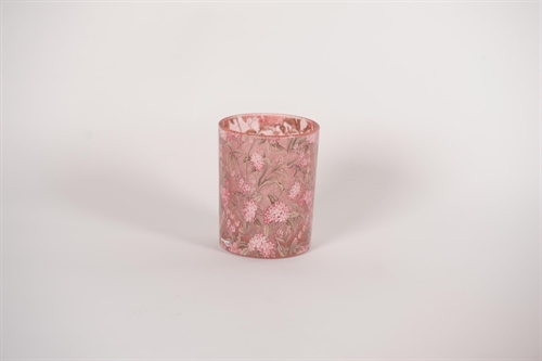 Windicht, Printemps - Ø10x H12.5cm, roses Windicht, Printemps - Ø10x H12.5cm, roses