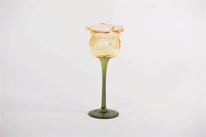 Teelichthalter, Floral light - Ø10x H22.5cm, gelb Teelichthalter, Floral light - Ø10x H22.5cm, gelb