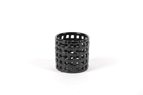 Windlicht, Keramik Ø13.5x H13cm, schwarz Windlicht, Keramik Ø13.5x H13cm, schwarz