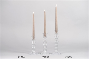 Kerzenständer, Colonel Ø11x H20cm, glas Kerzenständer, Colonel Ø11x H20cm, glas