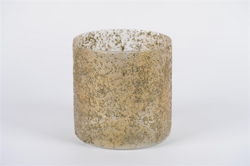 Windlicht, Tisane Ø20x 20cm, mattgold Windlicht, Tisane Ø20x 20cm, mattgold