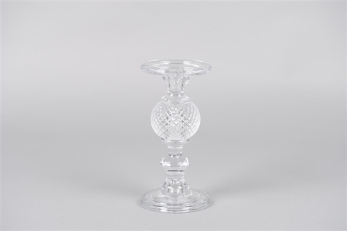 Kerzenständer, Geodesic Ø11.5x H23.5cm, glas Kerzenständer, Geodesic Ø11.5x H23.5cm, glas