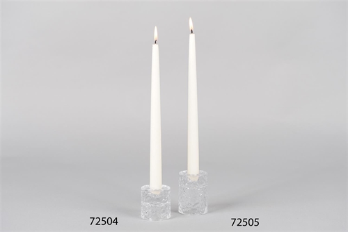 Kerzenständer, Bumpy Ø6x H8cm, glas Kerzenständer, Bumpy Ø6x H8cm, glas