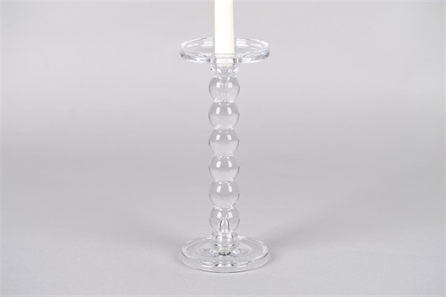 Kerzenständer, Pila di palline Ø10.8x H27cm, glas Kerzenständer, Pila di palline Ø10.8x H27cm, glas