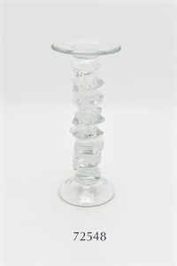 Kerzenständer, Glassrock Ø11.5x H28.5cm, klar* Kerzenständer, Glassrock Ø11.5x H28.5cm, klar*