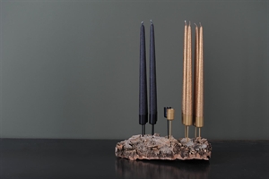 Spitzkerzenhalter, Ø2.4x H11.8cm, black Spitzkerzenhalter, Ø2.4x H11.8cm, black