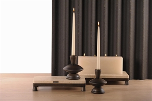 Untersetzer, Holz - L34x 17x H7cm, travertin Untersetzer, Holz - L34x 17x H7cm, travertin