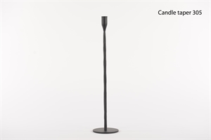 Spitzkerzenhalter, Antico - Alu Ø10x H50cm, black Spitzkerzenhalter, Antico - Alu Ø10x H50cm, black