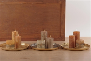 Schale, Silverflake Metall - Ø30x 2cm, old silber Schale, Silverflake Metall - Ø30x 2cm, old silber