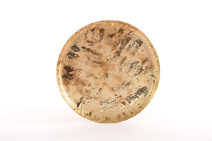 Schale, Goldflake Metall - Ø30x 2cm, old gold Schale, Goldflake Metall - Ø30x 2cm, old gold