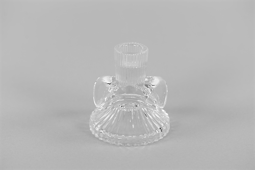 Kerzenständer, Raffinata Ø9x H9.5cm, glas Kerzenständer, Raffinata Ø9x H9.5cm, glas
