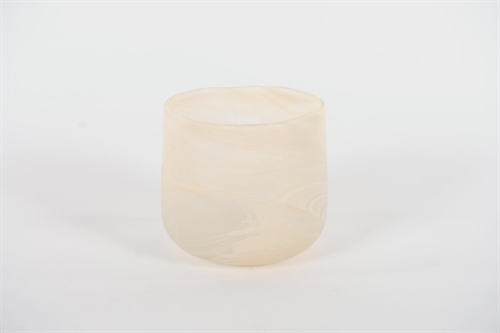 GlasVotiv, Glow on Ø13x H13cm, abricot GlasVotiv, Glow on Ø13x H13cm, abricot