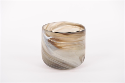 GlasVotiv, Glow on Ø13x H13cm, dame blanche GlasVotiv, Glow on Ø13x H13cm, dame blanche