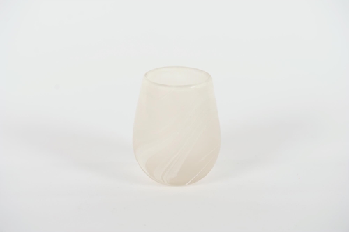 GlasVotiv, Glow on Ø13x H9cm, white GlasVotiv, Glow on Ø13x H9cm, white