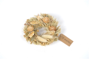 Zier-Kranz, Frost Ø12cm, natural green Zier-Kranz, Frost Ø12cm, natural green