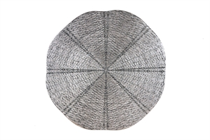 Placemat, Wirwar rund 38cm, silber Placemat, Wirwar rund 38cm, silber