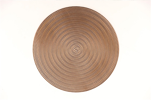 Tisch-Set, Crochet Ø38cm rund, copper Tisch-Set, Crochet Ø38cm rund, copper