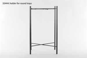 Metal Rack, für Rundschale 50cm - Ø52.5x H55cm, schwarz Metal Rack, für Rundschale 50cm - Ø52.5x H55cm, schwarz