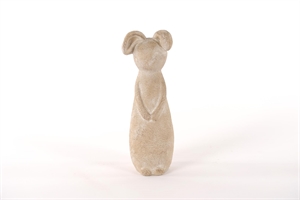 Kaninchen Floppy - L7.3x 6.8x H21cm, zement Kaninchen Floppy - L7.3x 6.8x H21cm, zement