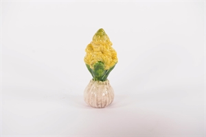 Hyacinth - Keramik- Ø5.9x H15.7cm, yellow pastel Hyacinth - Keramik- Ø5.9x H15.7cm, yellow pastel