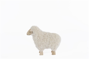 Schaf, Woolly L28x 8x H18cm, weiss Schaf, Woolly L28x 8x H18cm, weiss