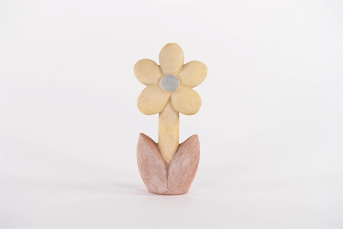 Flowertime, Keramik- L12.5x 7x H25.5cm, yellow Flowertime, Keramik- L12.5x 7x H25.5cm, yellow