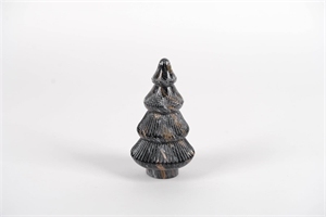 Tannenbaum, Ø11x H22cm, anthrazit Tannenbaum, Ø11x H22cm, anthrazit