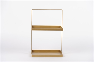 Deko Regal, metal L30x 25x H45cm, gold Deko Regal, metal L30x 25x H45cm, gold