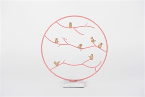 Bild, Rondiranta L33x 10x H37cm, white/pink Bild, Rondiranta L33x 10x H37cm, white/pink