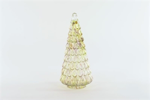 Tannenbaum, mundgeblasener Ø11x H25cm, multivert Tannenbaum, mundgeblasener Ø11x H25cm, multivert