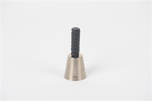 Kerzenlöscher, Griff aus Leder L10cm, schwarz Kerzenlöscher, Griff aus Leder L10cm, schwarz