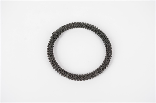 Kerzenring, aus Metall Ø9.5cm, schwarz Kerzenring, aus Metall Ø9.5cm, schwarz