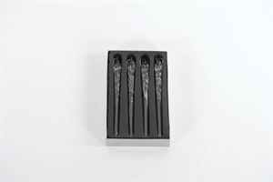 Schmuckstück, Glas hängend - L18cm S/4, klar Schmuckstück, Glas hängend - L18cm S/4, klar