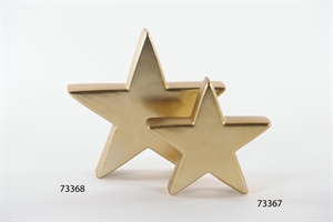 Deko Stern, Party - Alu L18x 3.5x H17cm, gold Deko Stern, Party - Alu L18x 3.5x H17cm, gold