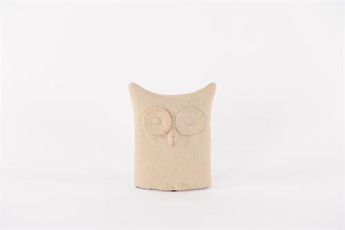 Eule, Sabina - Zement L11.8x 5.3x H14.8cm, creme Eule, Sabina - Zement L11.8x 5.3x H14.8cm, creme