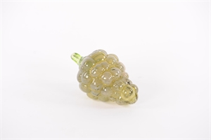 Deko Traube, Glas - 13.5x 7.5x H7.7cm, grün Deko Traube, Glas - 13.5x 7.5x H7.7cm, grün