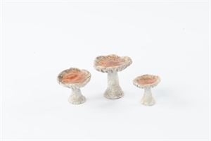 Pilz, Russula - Keramik S/3 - Ø5.8 bis H8.8cm, burnt orange Pilz, Russula - Keramik S/3 - Ø5.8 bis H8.8cm, burnt orange