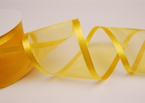 Organza, Satinkante